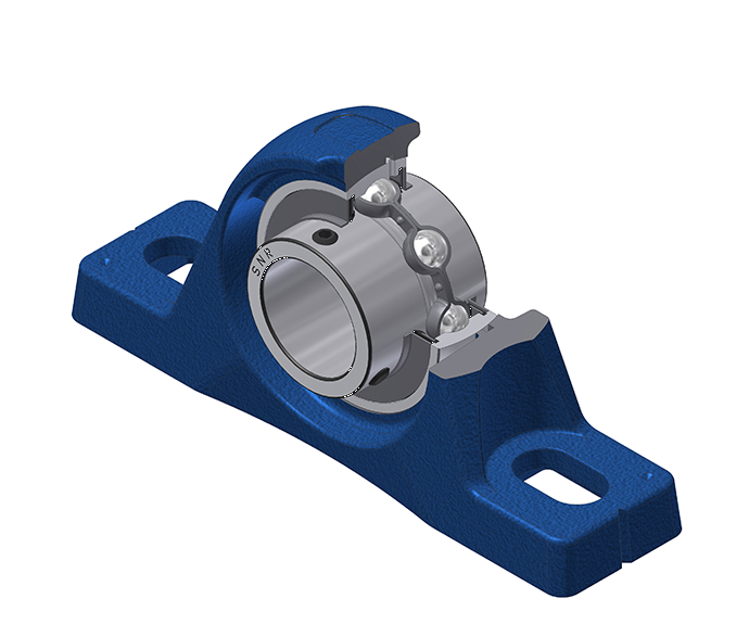 UCPLE204 SNR Stehlagereinheit UCPLE, Graugussgehäuse