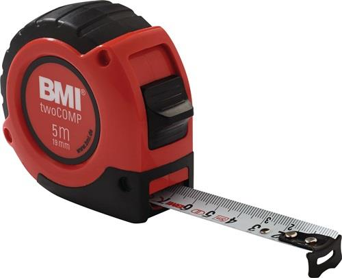 4000855885 BMI Taschenrollbandmaß twoComp L.5 m B.19 mm mm/cm