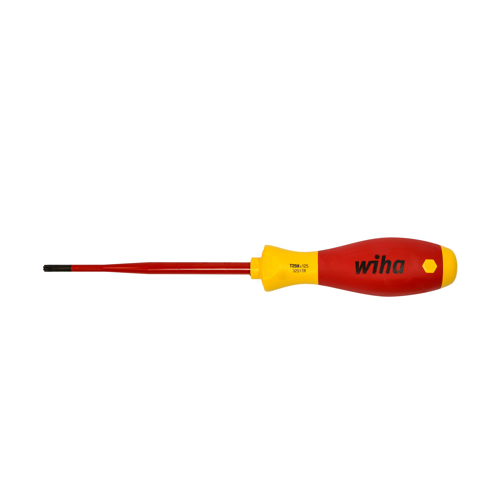 Wiha Schraubendreher SoftFinish® electric slimFix TORX® Tamper Resistant (mit Bohrung) (41143) T20H x 100 mm