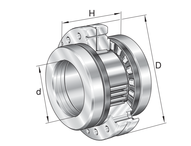 ZARF3080-TV-A INA Nadel-Axial-Zylinderrollenlager ZARF