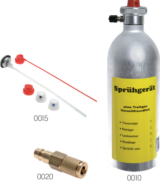 Druckluft-Sprühdose NEUTRAL, wiederbefüllbar, 500 ml