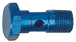 Hohlschraube, G 1/8, SW 14, Aluminium