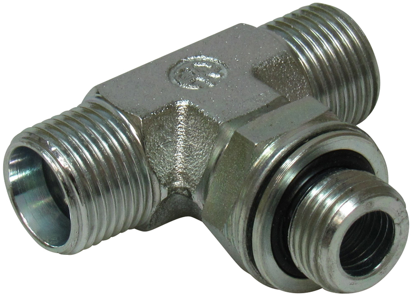 XETE-LM 10 14X1,5 male stud branch T w. | eShop by Schmitter Hydraulik GmbH