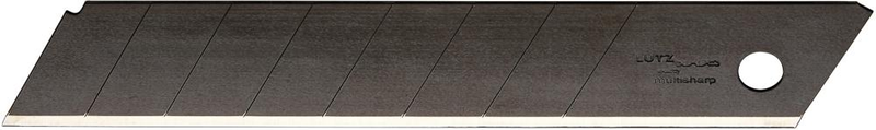 Abbrechklinge black 18mm Pack a 10 Stück LUTZ BLADES