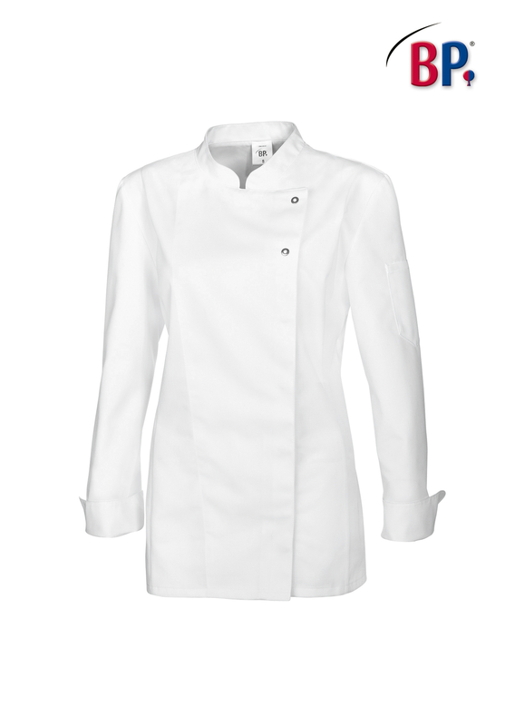 BP-1544 400 21 XL Kochjacke für Damen Gr.XL weiß