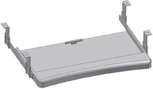 Tastatur-und PRECITOOL,  Mausablage ausziehbar, 600x420x110mm