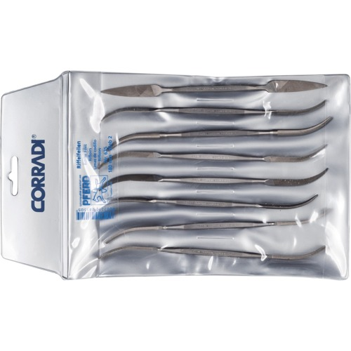 PFERD CORRADI-Riffelfeilen/-raspel-Set 625 180 H2