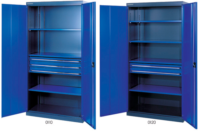 Schwerlast-Flügeltürenschrank PREMUS, Schwerlast-Flügeltürenschrank