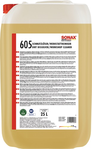 4000347510 SONAX Schmutzlöser/WerkstattReiniger ca. 1:20 25 l
