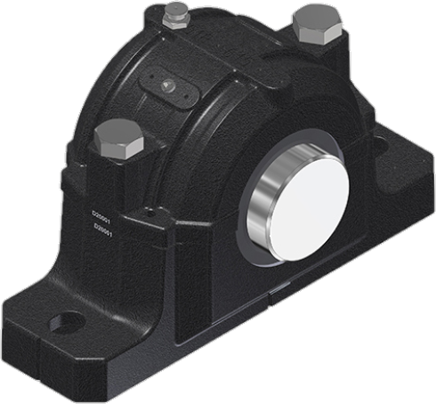 SNC524-620 SNR Stehlagergehäuse SNC, geteilt, Grauguss