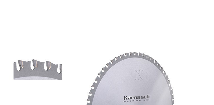 HM-bestückte Kreissägeblätter, Dry-Cutter Baustähle, NE-Metalle, Kunststoffe, Sandwich