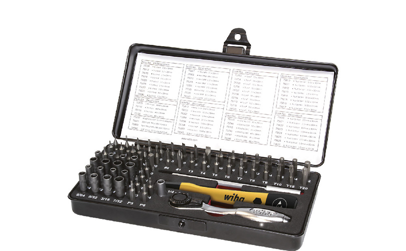 Wiha Micro-Bit Set ESD gemischt 65-tlg. in Box (39971)