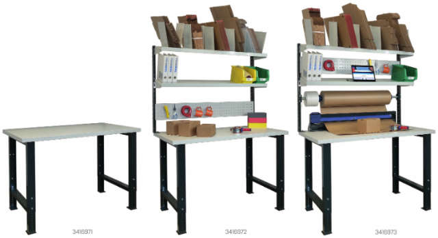 Packtisch THURMETALL, TM-Starter