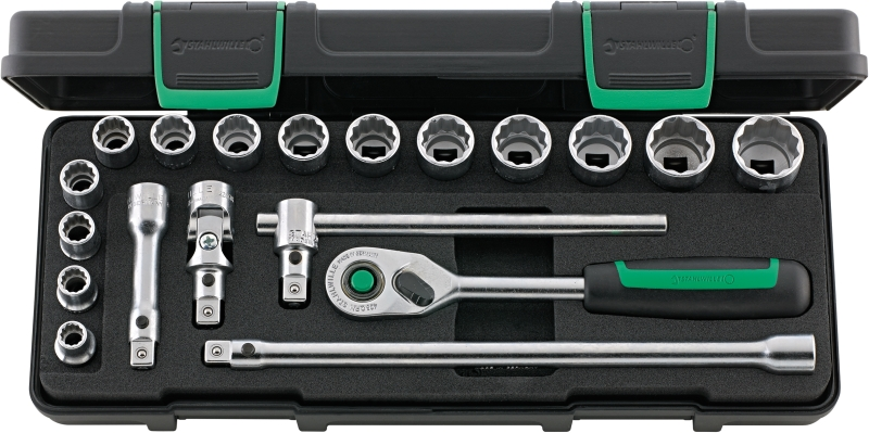 Car Guy Tools 15 Mm Steckschlüsseleinsatz - 4-teiliges Set Für 3/8 Zoll Antrieb