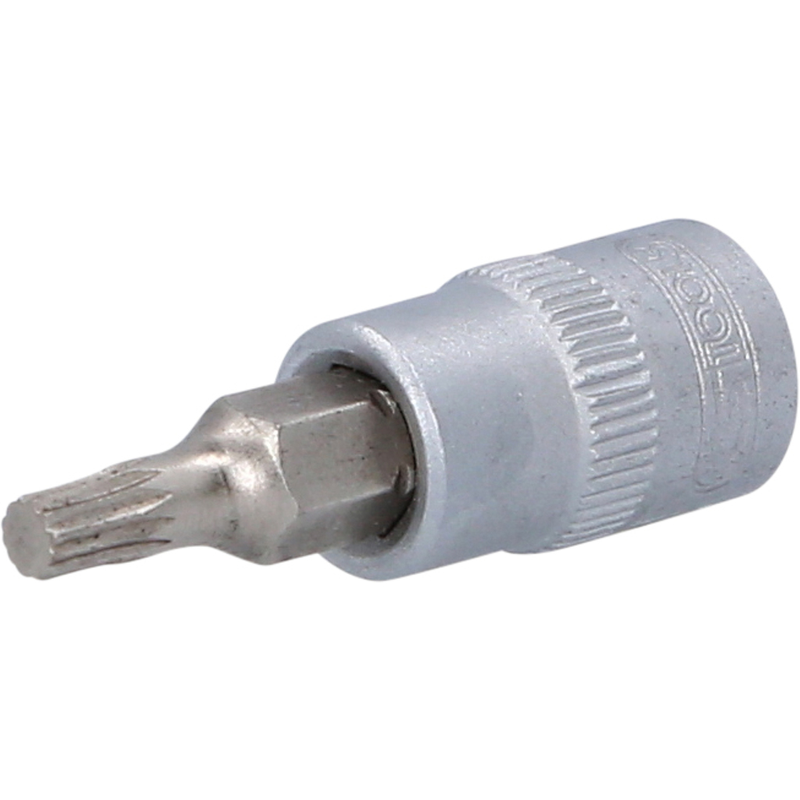 KS Tools 1/4" CHROMEplus Bit-Stecknuss, PZ3, Auf Blisterkarte – Für Kreuzschlitzschrauben