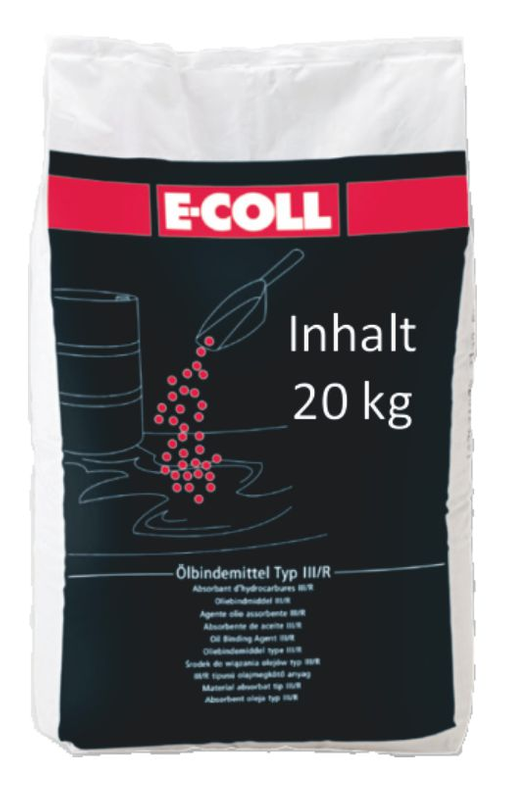 Ölbindemittel-Granulat IIIR - fein, 20 kg Sack
