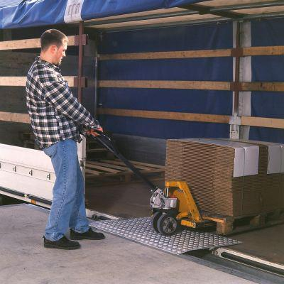 Überfahrbrücke ALTEC,  Aluminium L1200xB1250 mm Tragkraft 1200 kg