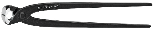 KNIPEX 99 00 220K12EAN Monierzange (Rabitz- oder Flechterzange) 220 mm schwarz atramentiert poliert