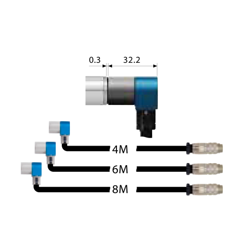 iSpeed3 EMCD-BM3A-4M Motor Cord (9267)