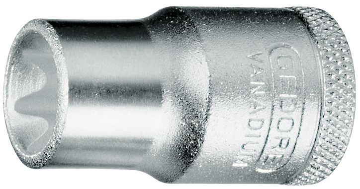 GEDORE Schraubendrehereinsatz – 3/8" Zoll, Innen-6-kant 4 Mm, Lang, Verchromt, Mit Kugelfangrille, Made In Germany