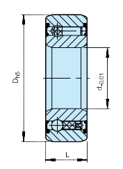 CSK 30-2RS STIEBER Freilauf CSK..2RS / Rücklaufsperre