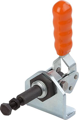 SCHUBSTANGENSPANNER, MIT KONSOLE STANDARD, F2=4000, STAHL VERZINKT UND PASSIVIERT, KOMP:KUNSTSTOFF ORANGE