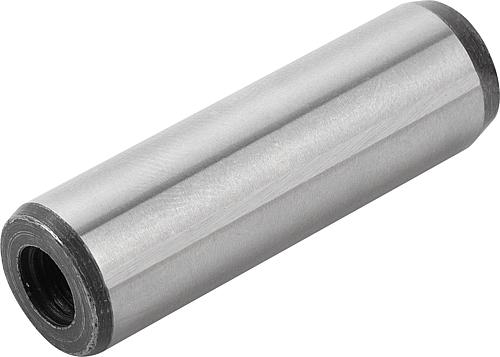 ZYLINDERSTIFT DIN EN ISO8735 INNENGEWINDE M04, D=6, L=24, WERKZEUGSTAHL OBERFLÄCHENGEHÄRTET