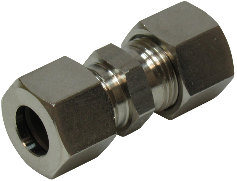 Gerade Schneidringverschraubung 16 S (M24x1,5), Stahl verzinkt (G16S) - - Pneumatik - Hydraulik - Industriebedarf