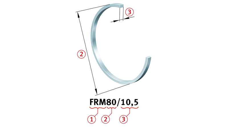 FRM100/3 FAG Festring