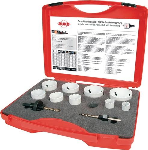 8000422996 RUKO Lochsägensatz 11-teilig 19 - 64 mm