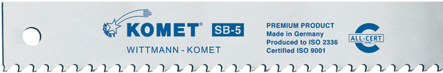 Maschinensägeblatt KOMET, HSS SB-5